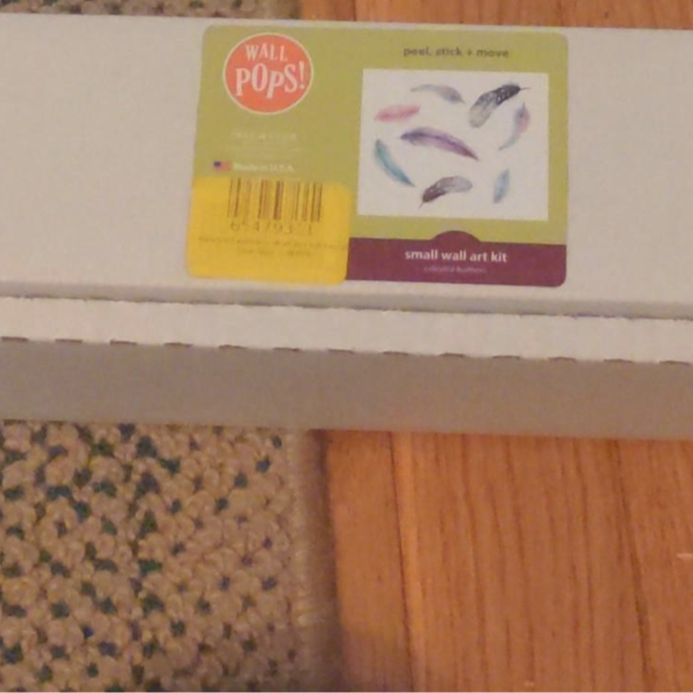 Feather stickers for wall!